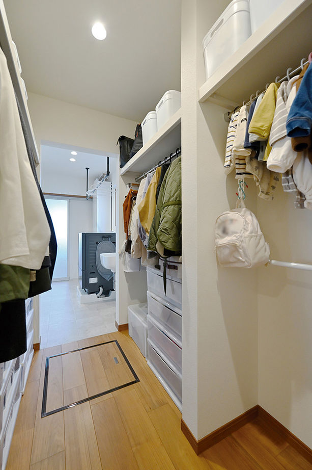 クレバリーホーム 【3000万円～3499万円／家事動線／収納充実／間取図有】子育てもデザインも楽しむ素敵なマイホームライフの建築実例画像10