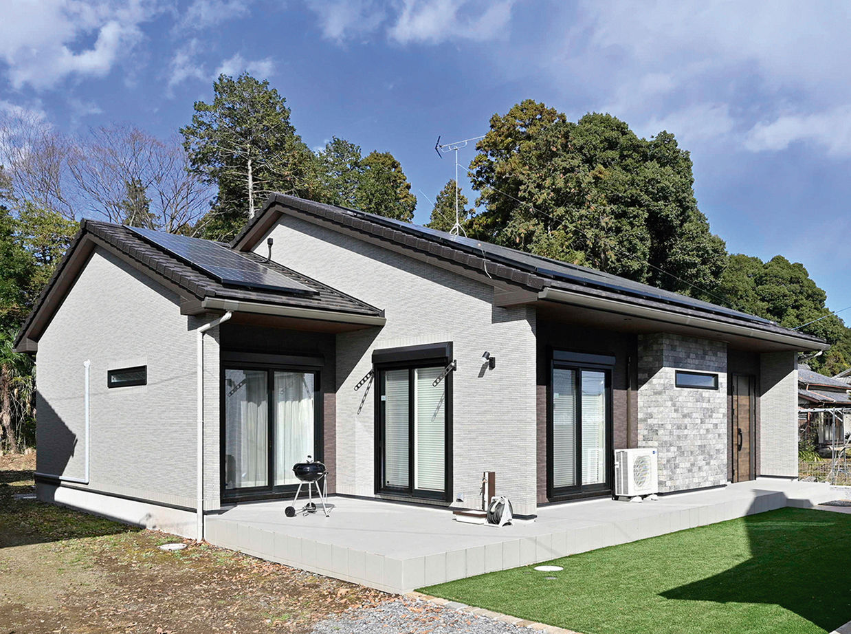 クレバリーホーム 【3000万円～3499万円／平屋／間取図有】趣味も家族のふれあいも楽しめるワンフロアで完結する平屋の暮らしの建築実例画像2