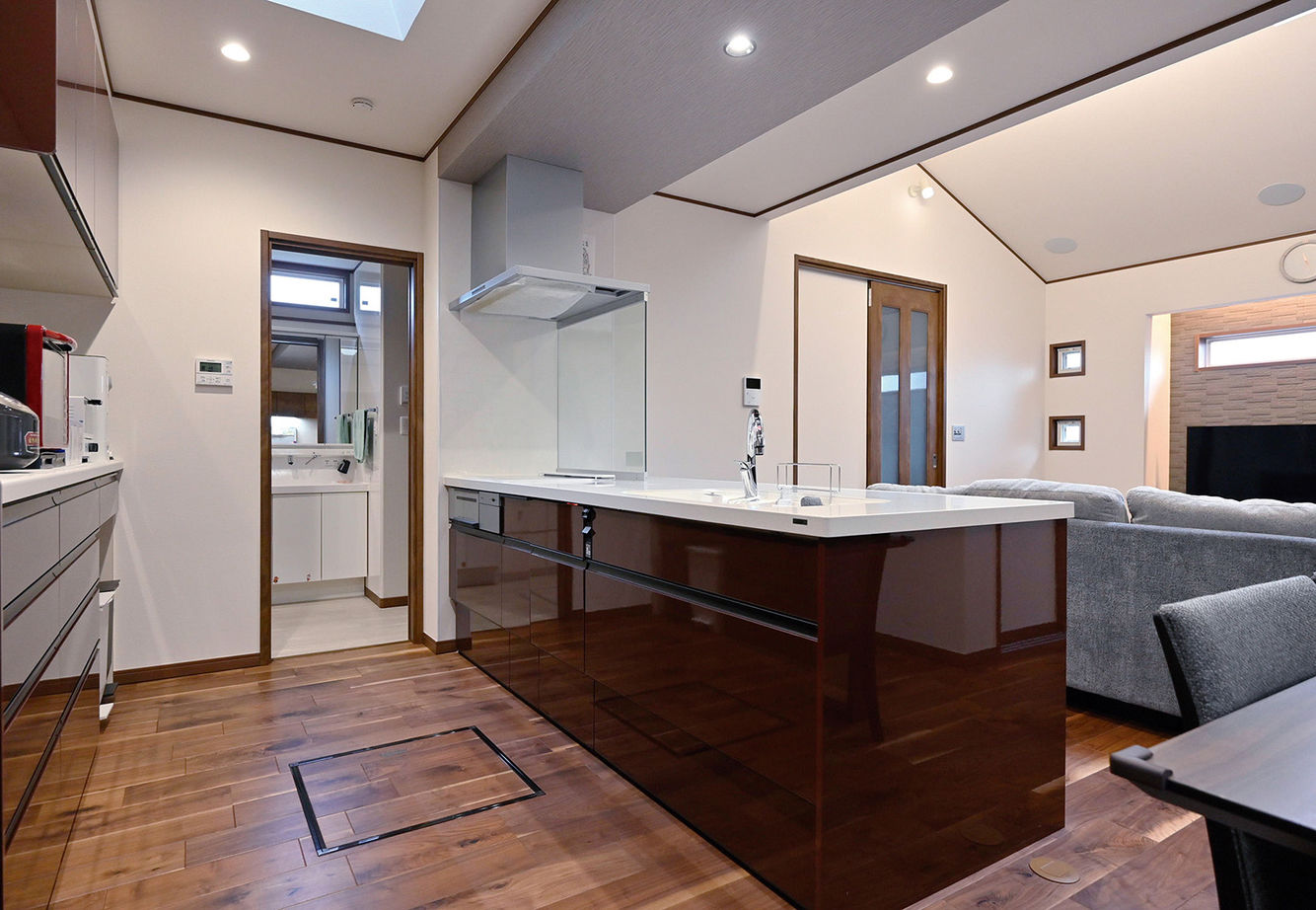 クレバリーホーム 【3000万円～3499万円／平屋／間取図有】趣味も家族のふれあいも楽しめるワンフロアで完結する平屋の暮らしの建築実例画像6