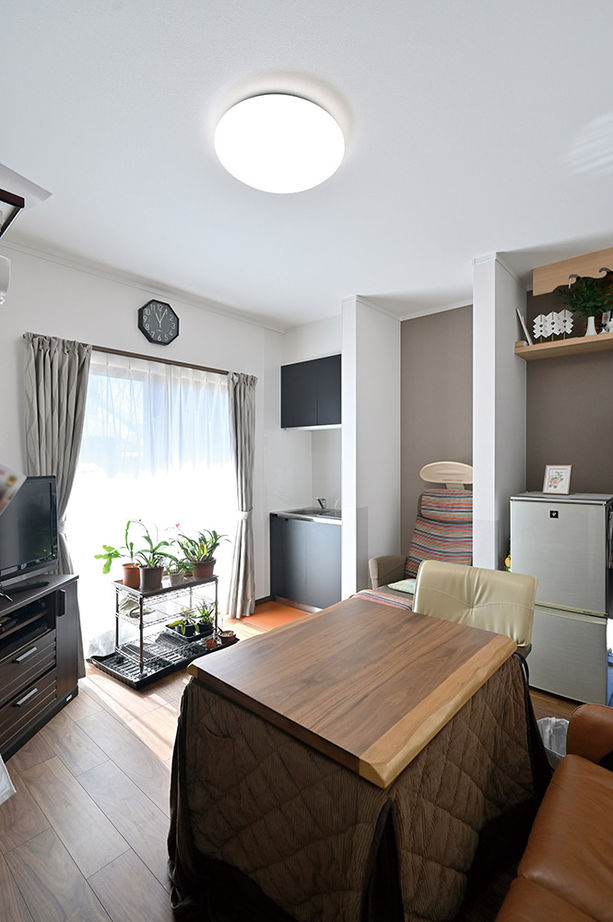 クレバリーホーム 【4000万円台／二世帯／収納充実／家事動線／間取図有】世代間がふれあう、程よい距離感の二世帯住宅の建築実例画像7