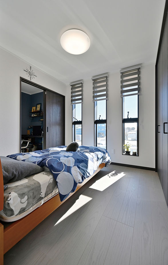 クレバリーホーム 【4000万円台／二世帯／収納充実／家事動線／間取図有】世代間がふれあう、程よい距離感の二世帯住宅の建築実例画像9