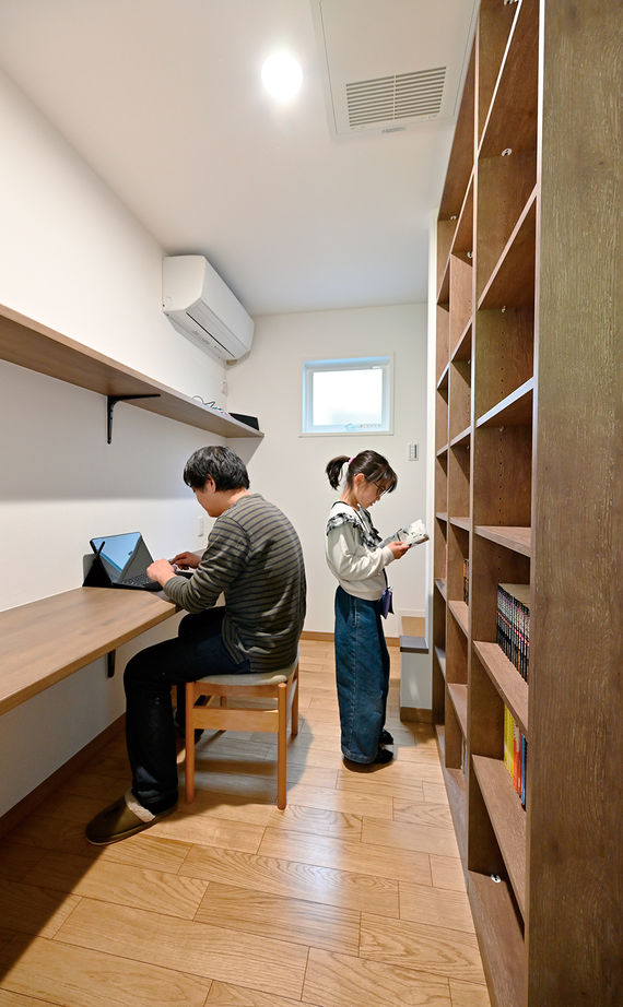 クレバリーホーム 【2500万円～2999万円／吹抜けリビング／間取図有】大きな窓から四季を伝える借景が暮らしに彩りを添える家の建築実例画像8