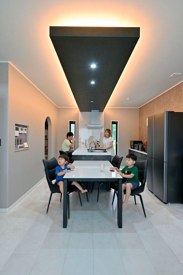 クレバリーホーム 【2000万円～2499万円／スキップフロア／間取図有】子育てしやすく家事ラクも実現。暮らしの質を高める家の建築実例画像5