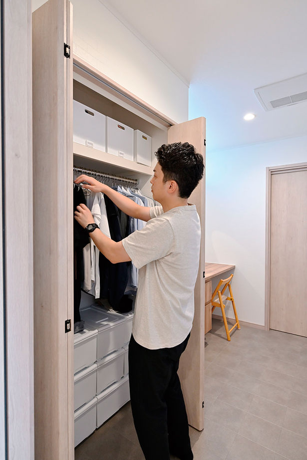 クレバリーホーム 【2000万円～2499万円／家事動線／間取図有】家族が心地よい距離感で過ごすLDK。平屋のように暮らせる家の建築実例画像8