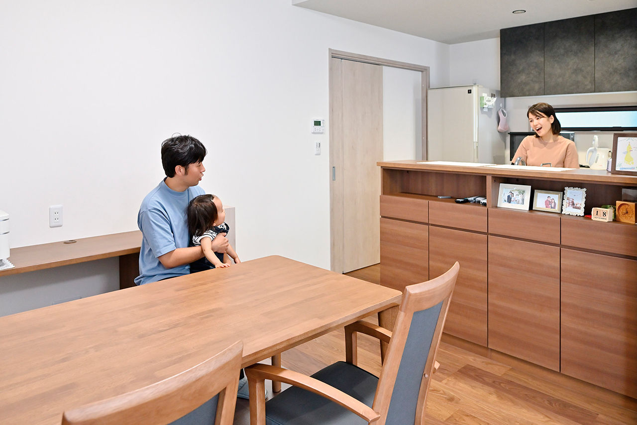 クレバリーホーム 【2500万円～2999万円／家事子育て動線／収納／間取図有】家族が長く安心・快適に暮らす、工夫がつまった家の建築実例画像4