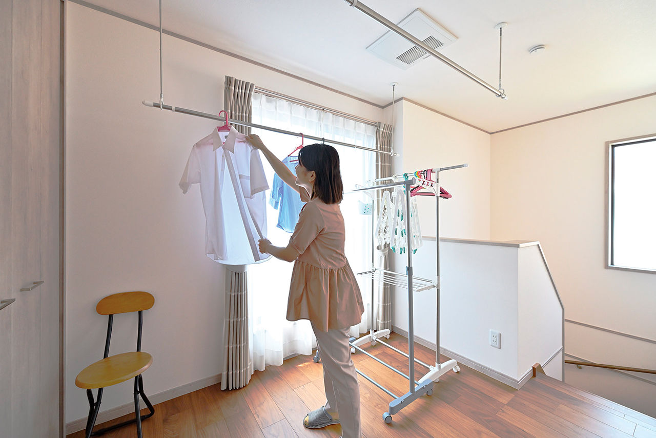 クレバリーホーム 【2500万円～2999万円／家事子育て動線／収納／間取図有】家族が長く安心・快適に暮らす、工夫がつまった家の建築実例画像7