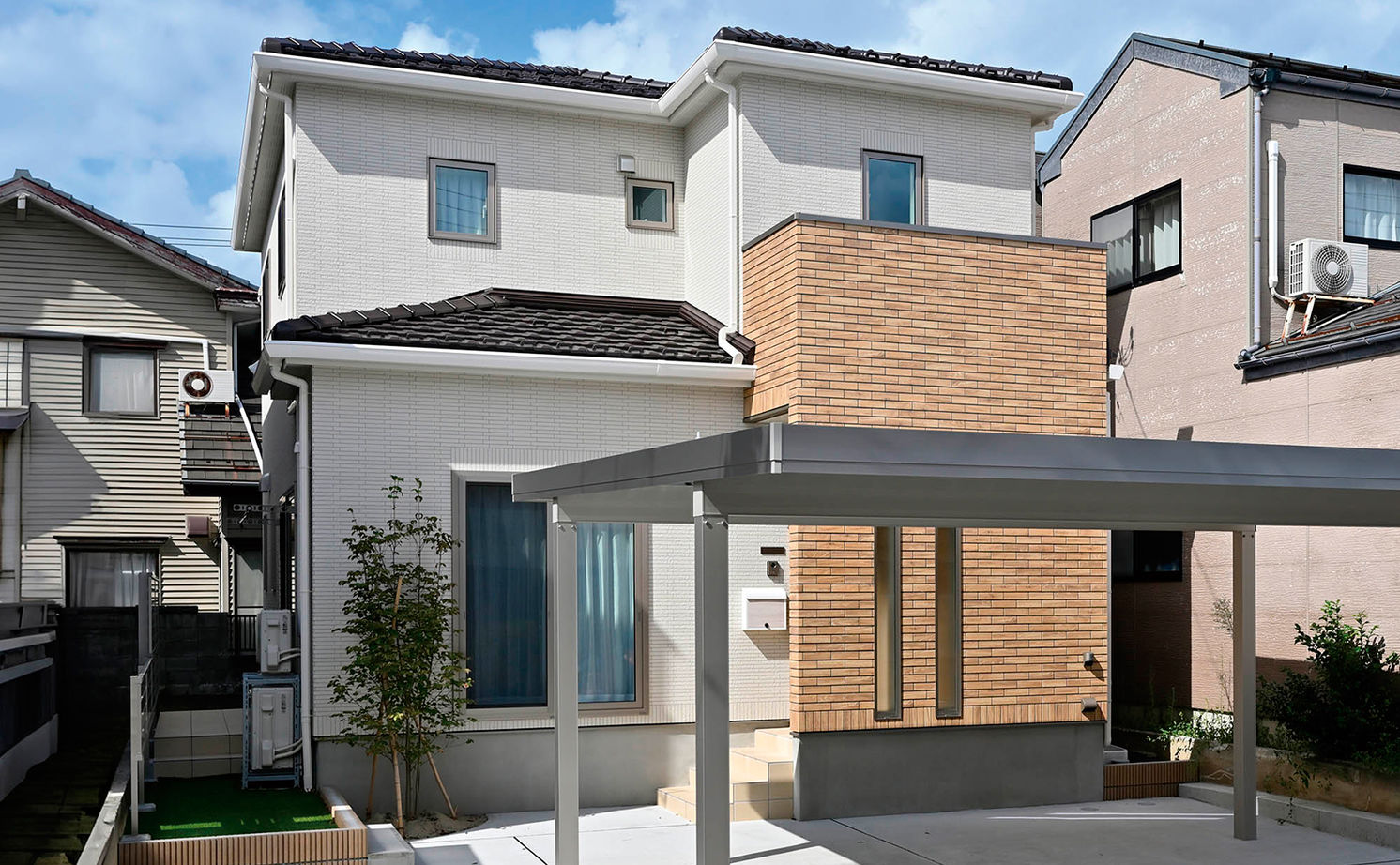 クレバリーホーム 【2000万円～2499万円／家事動線／間取図有】カフェ風キッチンから家族を見守る、ナチュラルテイストの空間の建築実例画像2