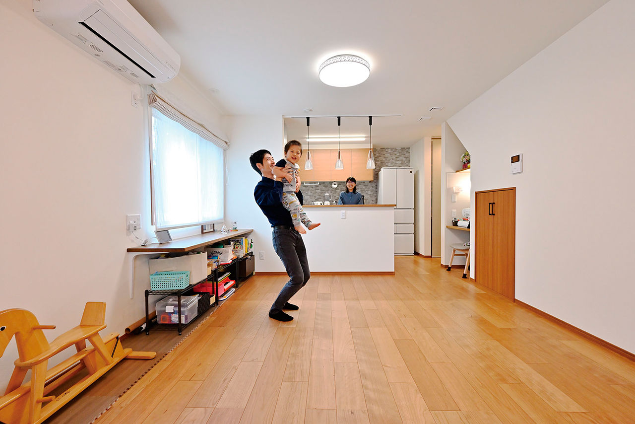 クレバリーホーム 【2000万円～2499万円／趣味／間取図有】音楽室・書斎・裁縫スペースで一人の時間も充実。心豊かに暮らす家の建築実例画像2