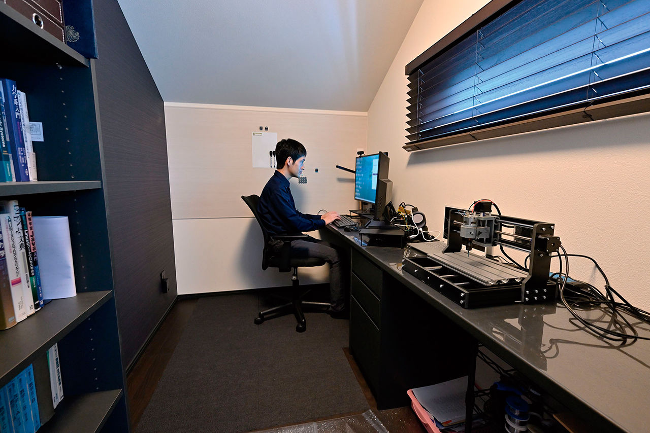 クレバリーホーム 【2000万円～2499万円／趣味／間取図有】音楽室・書斎・裁縫スペースで一人の時間も充実。心豊かに暮らす家の建築実例画像9