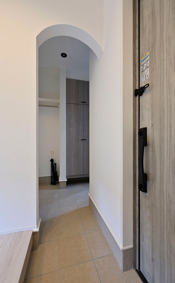 クレバリーホーム 【3000万円～3499万円／アウトドアリビング／間取図有】外壁・テラス・内装とタイルがお洒落に彩る上質な家の建築実例画像15