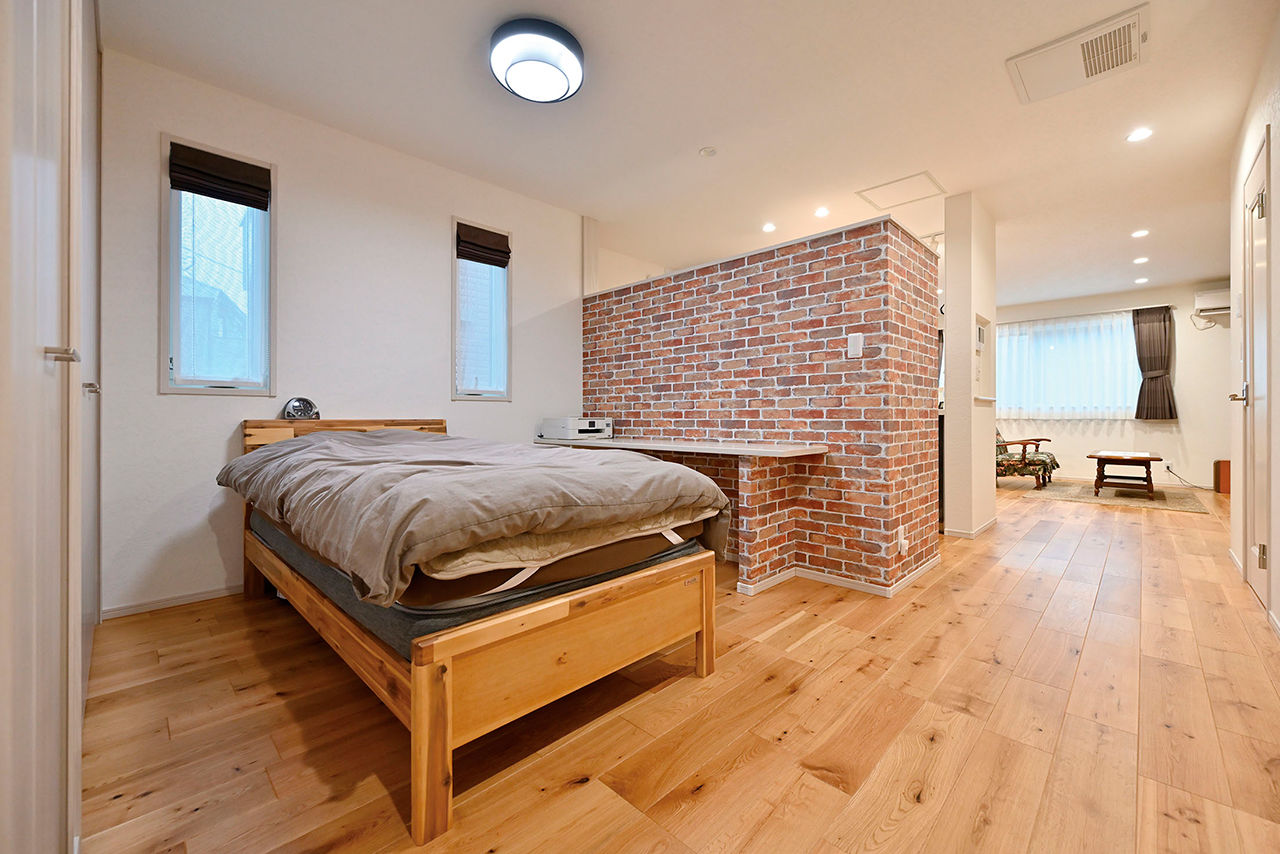 クレバリーホーム 【2500万円～2999万円／中2階／インナーガレージ／間取図有】扉のないオープンな空間も高断熱で一年中快適の建築実例画像5