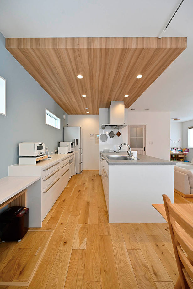 クレバリーホーム 【2500万円～2999万円／回遊動線／間取図有】家事も子育てもしやすい工夫が光る。家族の笑顔があふれる家の建築実例画像4