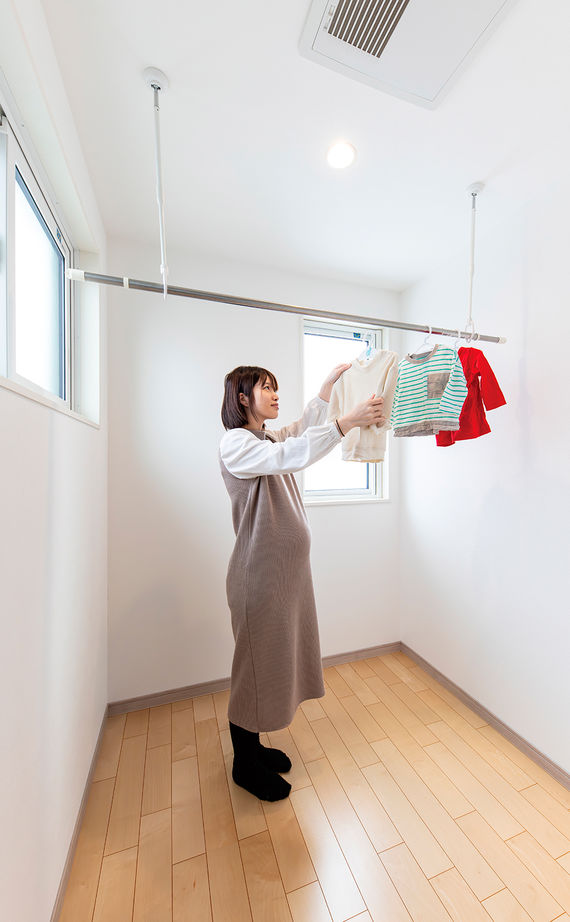 クレバリーホーム 【2500万円～2999万円／収納充実／間取図有】20代で実現！子育てや家事、片付けのしやすさを重視した住まいの建築実例画像14