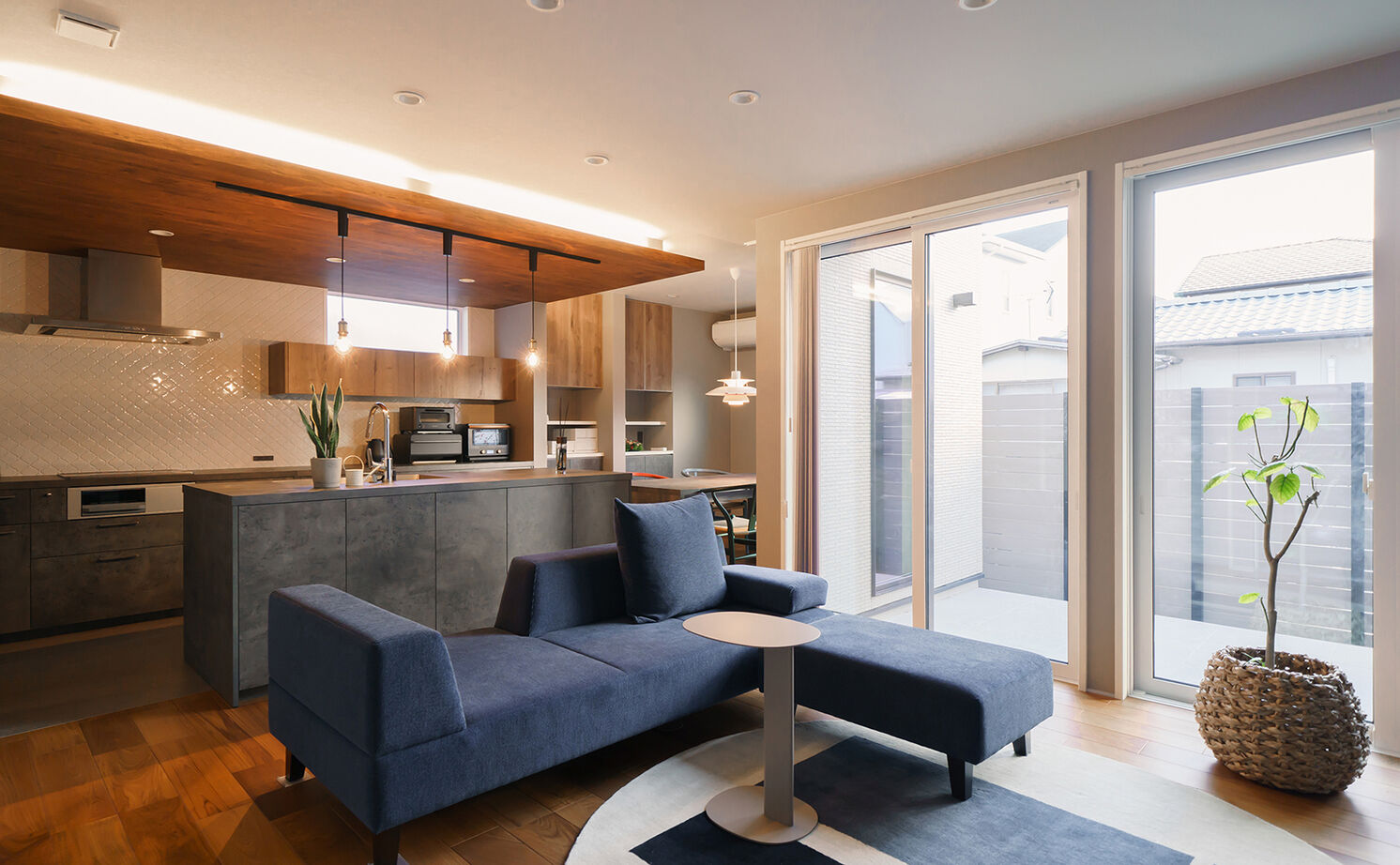 クレバリーホーム 【4000万円～／中2階／テラス／間取図】家族が心地よい距離感でくつろげる、完全同居型の二世帯住宅の建築実例画像5