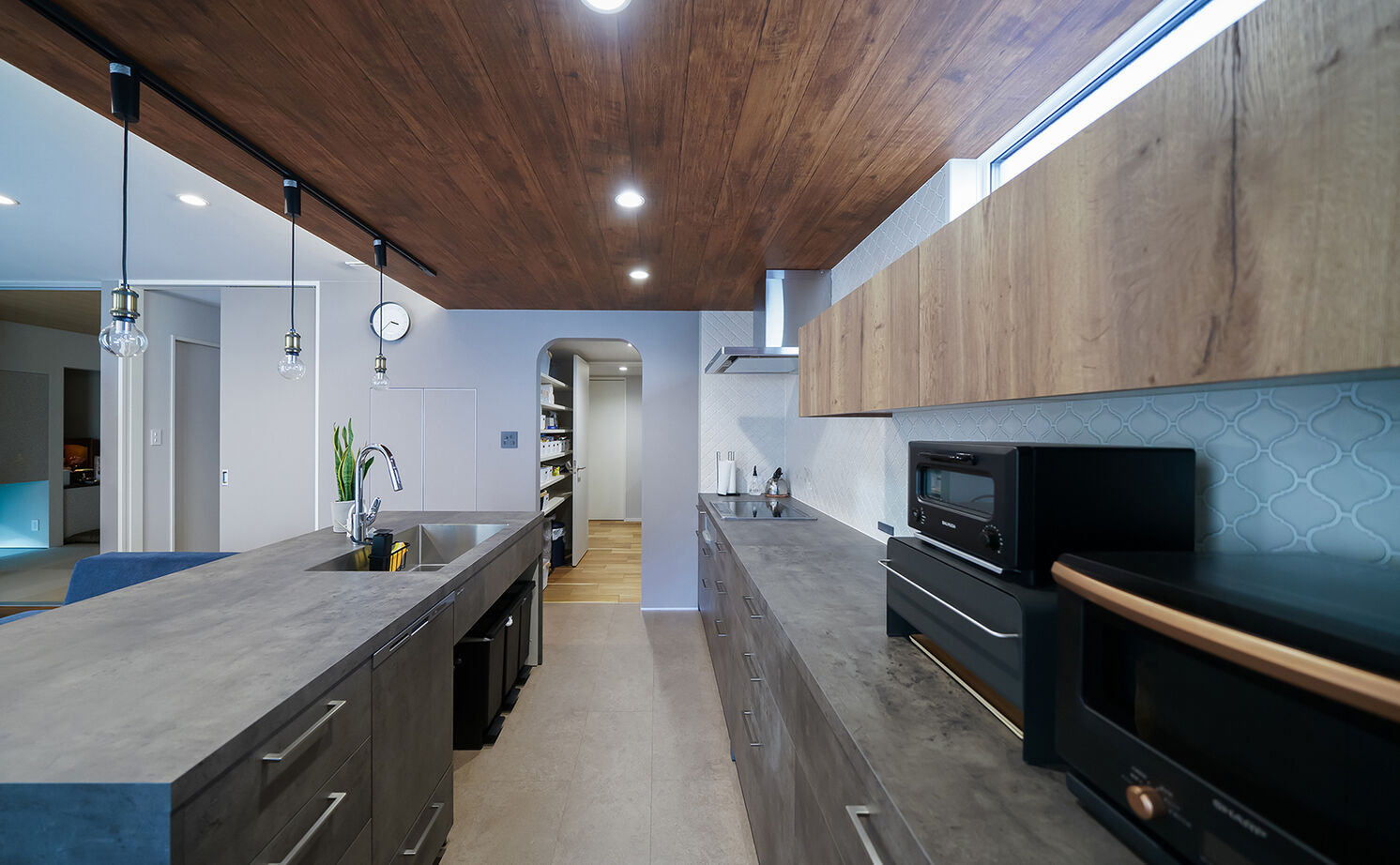 クレバリーホーム 【4000万円～／中2階／テラス／間取図】家族が心地よい距離感でくつろげる、完全同居型の二世帯住宅の建築実例画像7