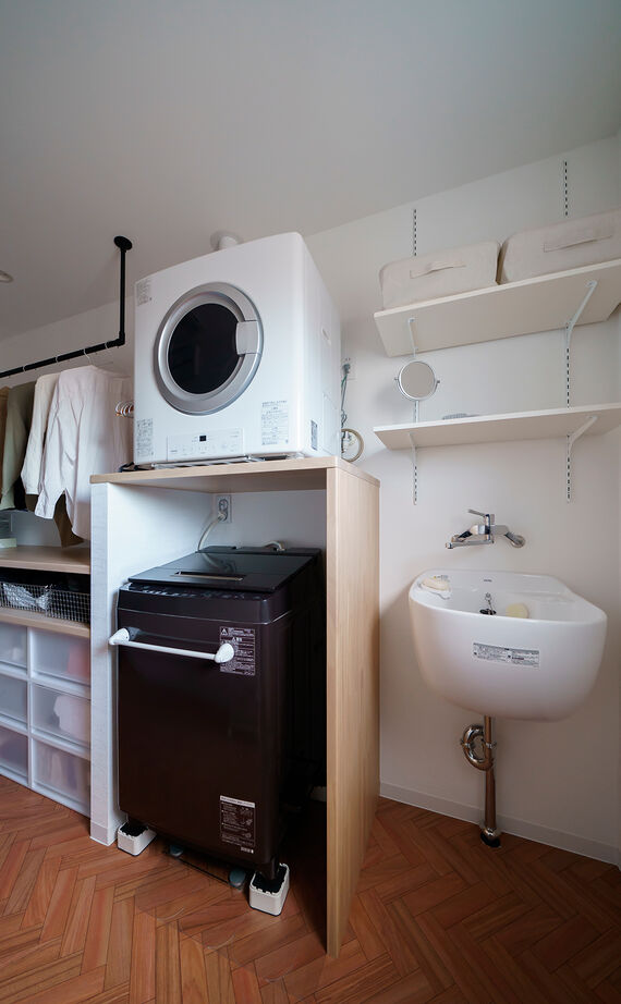 クレバリーホーム 【4000万円～／中2階／テラス／間取図】家族が心地よい距離感でくつろげる、完全同居型の二世帯住宅の建築実例画像20