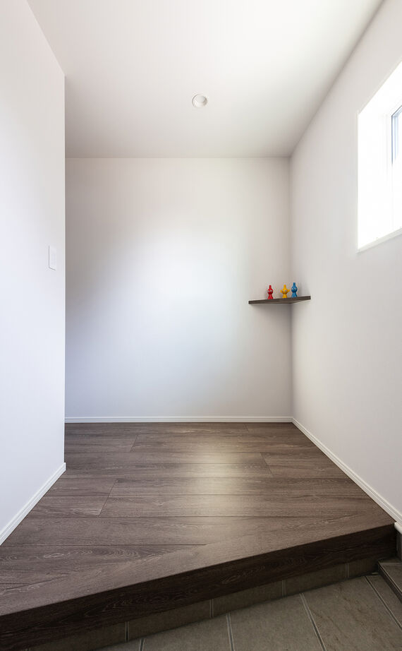 クレバリーホーム 【3500万円～3999万円／吹抜け／ペット／間取図】タイルならではの白が美しい。愛犬と暮らす高断熱の家の建築実例画像17