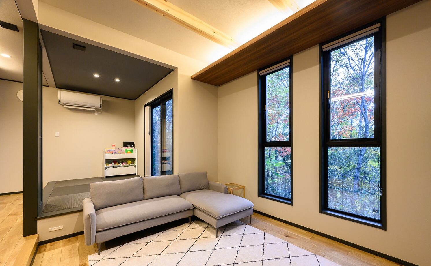 クレバリーホーム 【3000万円～3499万円／ガレージ／間取図】四季の景色が心を豊かに。自然を身近に感じ、家族時間を楽しむ家の建築実例画像3