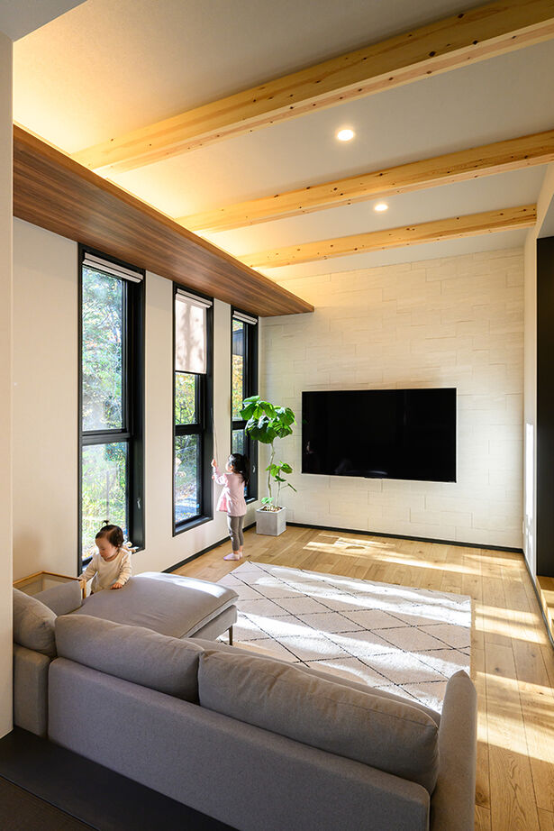 クレバリーホーム 【3000万円～3499万円／ガレージ／間取図】四季の景色が心を豊かに。自然を身近に感じ、家族時間を楽しむ家の建築実例画像4