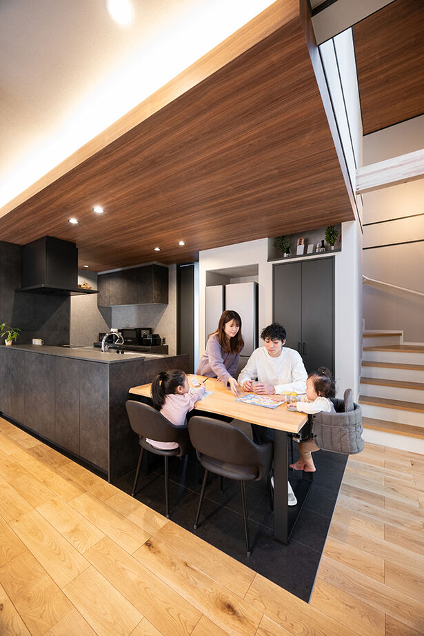 クレバリーホーム 【3000万円～3499万円／ガレージ／間取図】四季の景色が心を豊かに。自然を身近に感じ、家族時間を楽しむ家の建築実例画像5