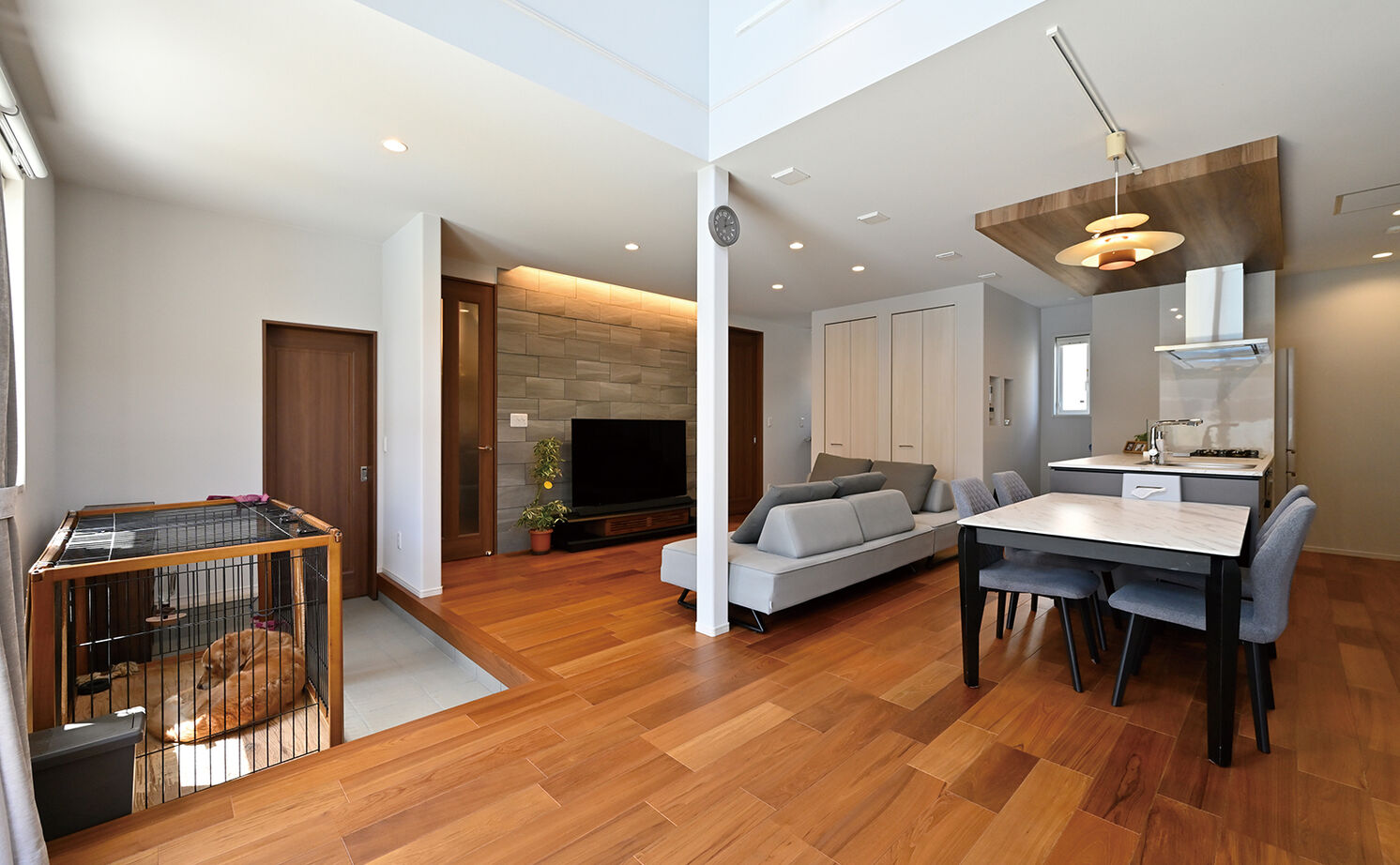 クレバリーホーム 【4000万円～4499万円／ペット／家事ラク／間取図】こだわりの設計で、子育てや家事、愛犬との生活も快適にの建築実例画像3