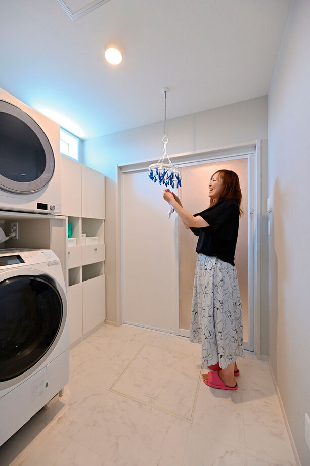 クレバリーホーム 【4000万円～4499万円／ペット／家事ラク／間取図】こだわりの設計で、子育てや家事、愛犬との生活も快適にの建築実例画像13