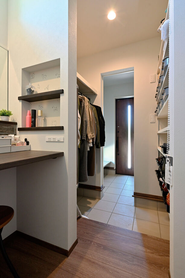 クレバリーホーム 【2500万円～2999万円／吹抜け／家事動線／間取図】ストレスフリーな暮らしを叶えたカフェライクな住まいの建築実例画像10