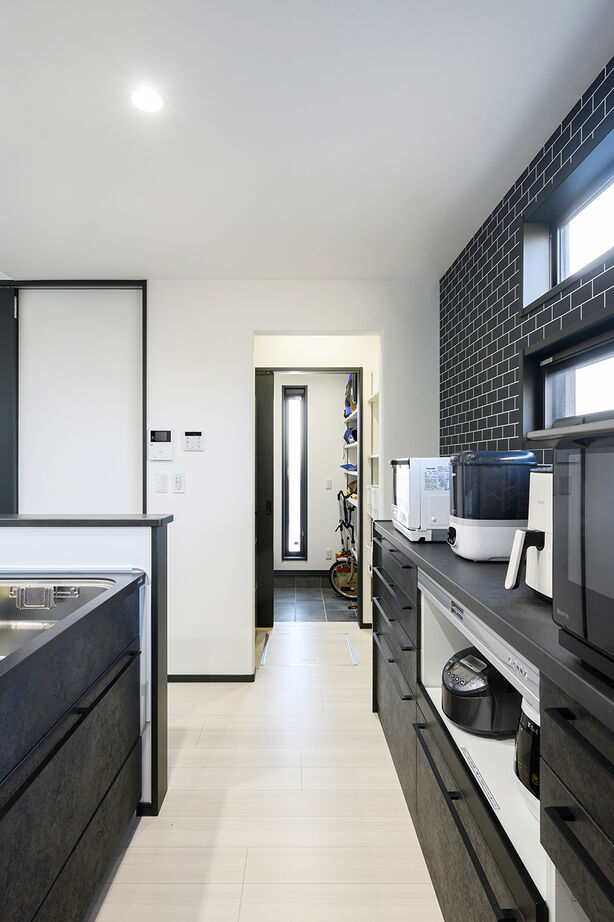 クレバリーホーム 【3000万円～3499万円／家事動線／間取図】美しさが続くタイル外壁で、メンテナンスのコスト＆手間をカットの建築実例画像5