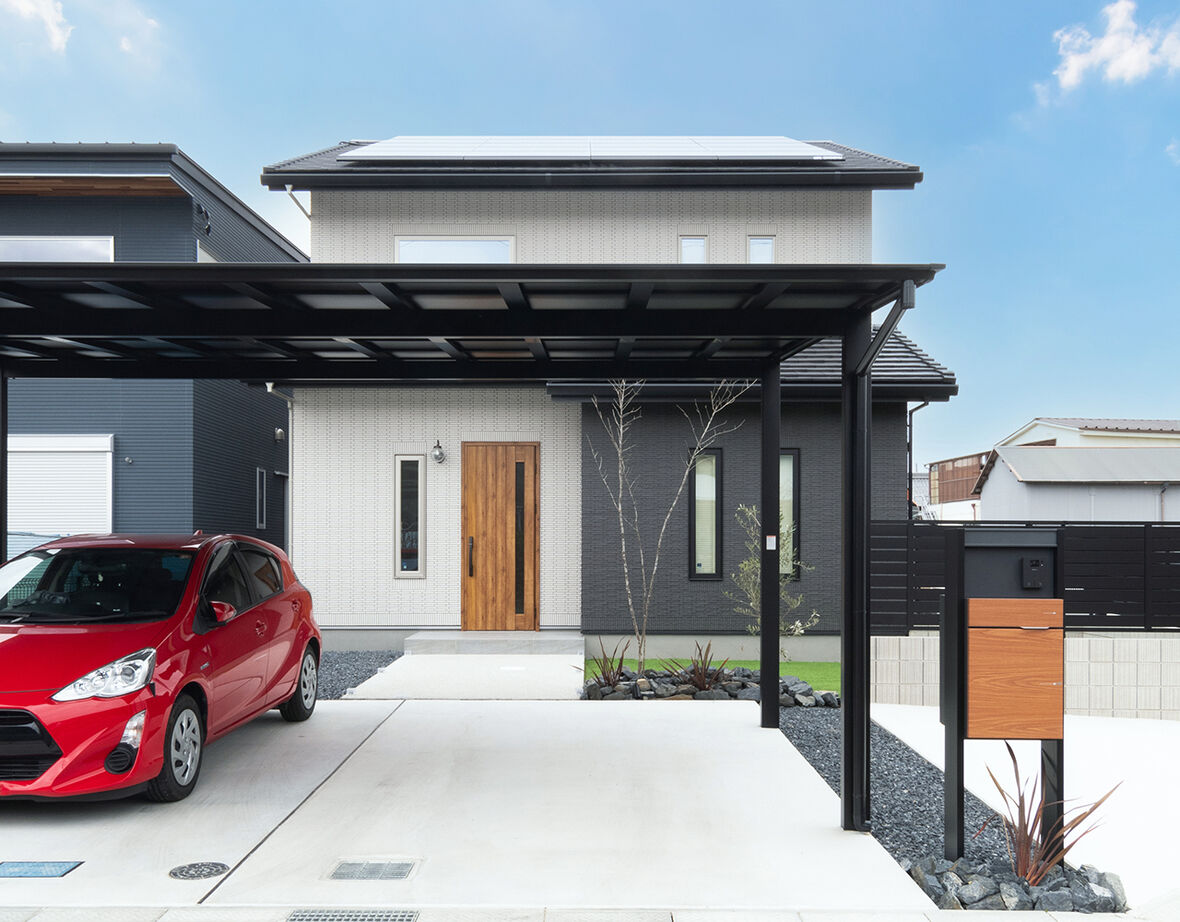 クレバリーホーム 【2500万円～2999万円／家事動線／間取図】グレージュのあたたかみあるリビングに家族の笑顔が集まる家の建築実例画像2