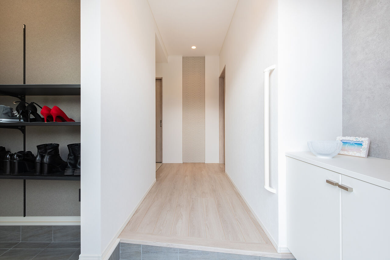 クレバリーホーム 【2500万円～2999万円／家事動線／間取図】グレージュのあたたかみあるリビングに家族の笑顔が集まる家の建築実例画像9