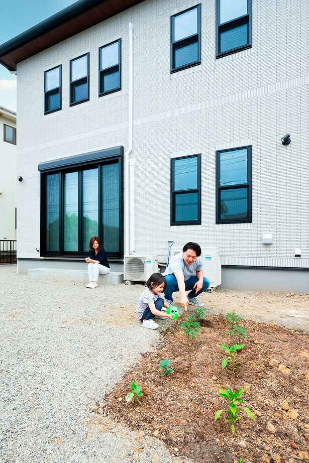 クレバリーホーム 【子育て／間取図】キッチンを中心に家族がつながる、ともに暮らしを楽しむ住まいの建築実例画像10