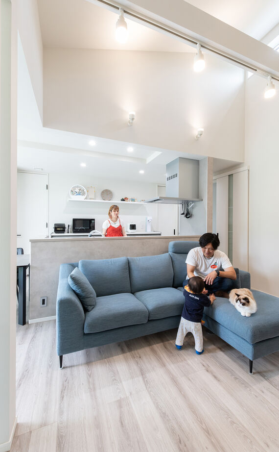 クレバリーホーム 【2500～2999万円／回遊動線／間取図】家事のストレスを軽減。効率的で快適な暮らしを叶える平屋の建築実例画像