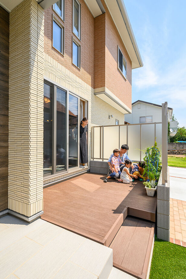 クレバリーホーム 【3500～3999万円／回遊動線／間取図】家族を近くに感じるL字型のLDK。家事がはかどる効率的な間取りを実現の建築実例画像6