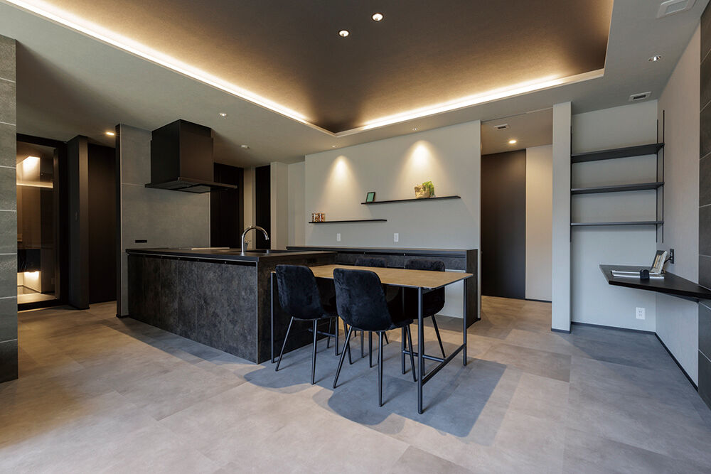 アイワホーム ホテルライクなデザインと快適な暮らし心地。こだわり満載の二世帯住宅の建築実例画像4