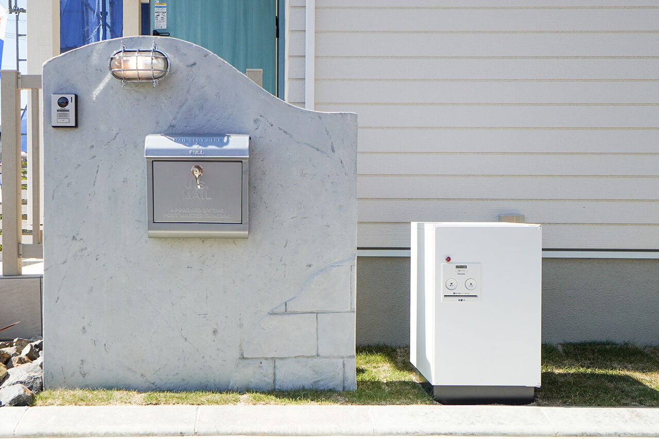 御浜住宅グループ（御浜建設） 枚方市｜2000万円台｜30坪以下｜間取り図｜気分は西海岸！カバードポーチのあるカリフォルニアテイストの家の建築実例画像10