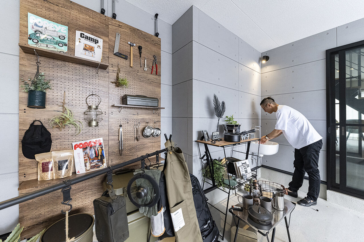 御浜住宅グループ（御浜建設） 枚方市｜2000万円台｜ビルトインガレージ｜間取り図｜リビングから愛車を眺められるガレージハウスの建築実例画像5