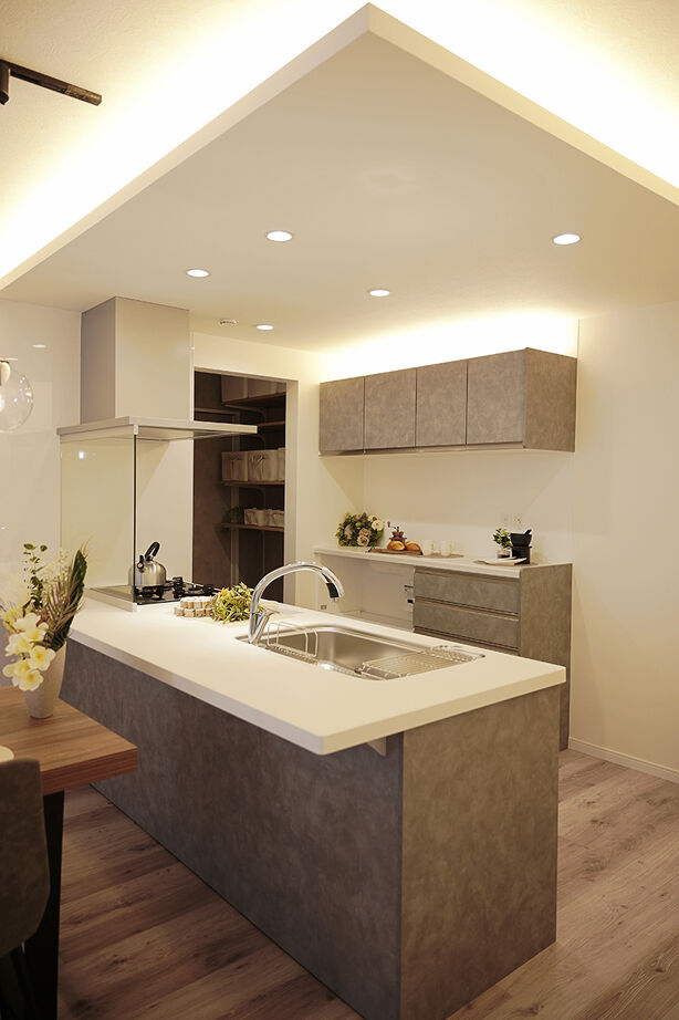 御浜住宅グループ（御浜建設） 枚方市｜2000万円台｜30坪台｜間取り図｜「こもり感」が落ち着くダウンフロアリビングのある家の建築実例画像5