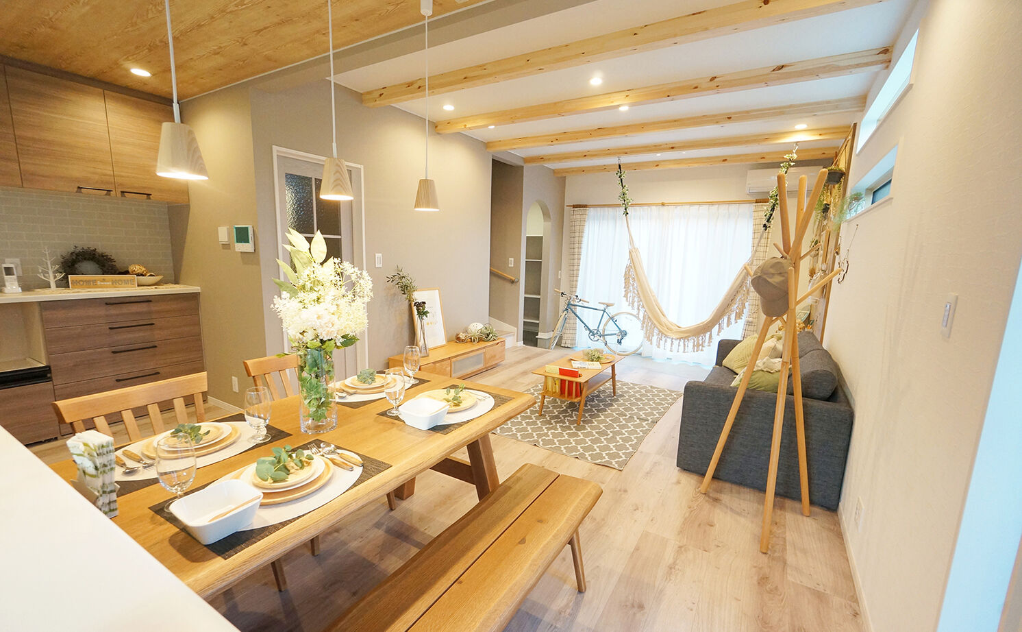 御浜住宅グループ（御浜建設） 枚方市｜2000万円台｜30坪｜間取り図あり｜自然を身近に感じながら暮らす「土間リビング」のある家の建築実例画像7