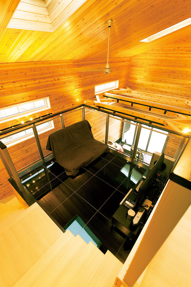 近藤建設 【3000万円台/75.8坪/間取り図】気兼ねない空間の二世帯住宅。書斎とつながる夢のビルトインガレージハウスの建築実例画像6