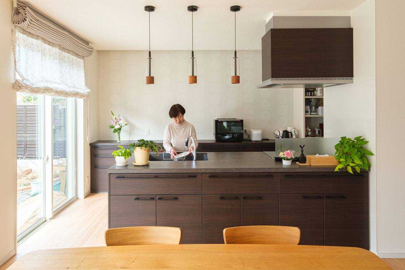 近藤建設 【平屋/2000万円台/20坪台/1LDK/間取り図】庭の緑を楽しむ、夫婦2人暮らしにちょうどいいコンパクトな家の建築実例画像2