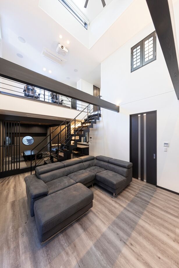 近藤建設 【4000万円～/50坪台/サウナ/シアター/車2台/間取り図】遊びと癒しが満載！スタイリッシュなガレージハウスの建築実例画像3