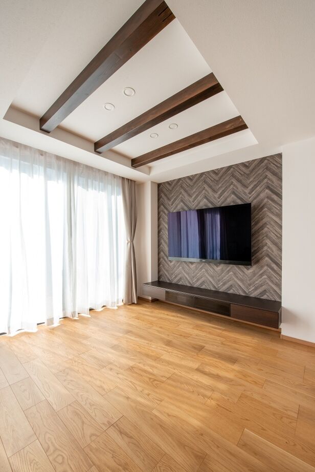 近藤建設 【3000万円台/60坪台/建て替え/間取り図】室内でつながる平屋と2階建て。程よい距離感が嬉しい二世帯住宅の建築実例画像5