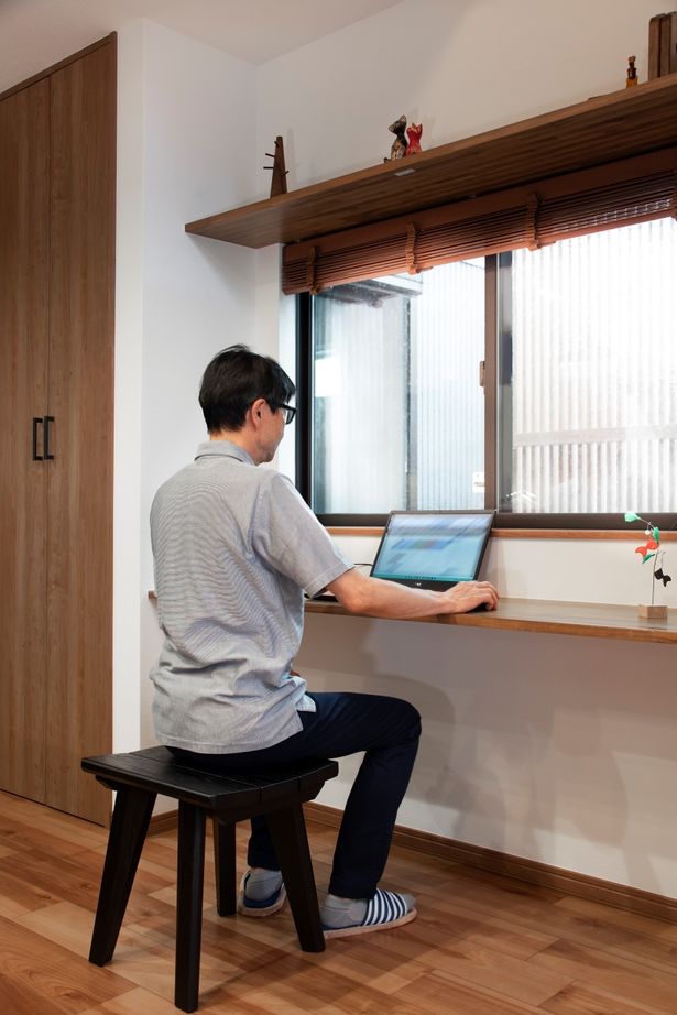 近藤建設 【平屋/2000万円台/20坪台/建て替え/間取り図】収納以外も活躍！ロフトを配した勾配天井LDKのゆとりある家の建築実例画像8