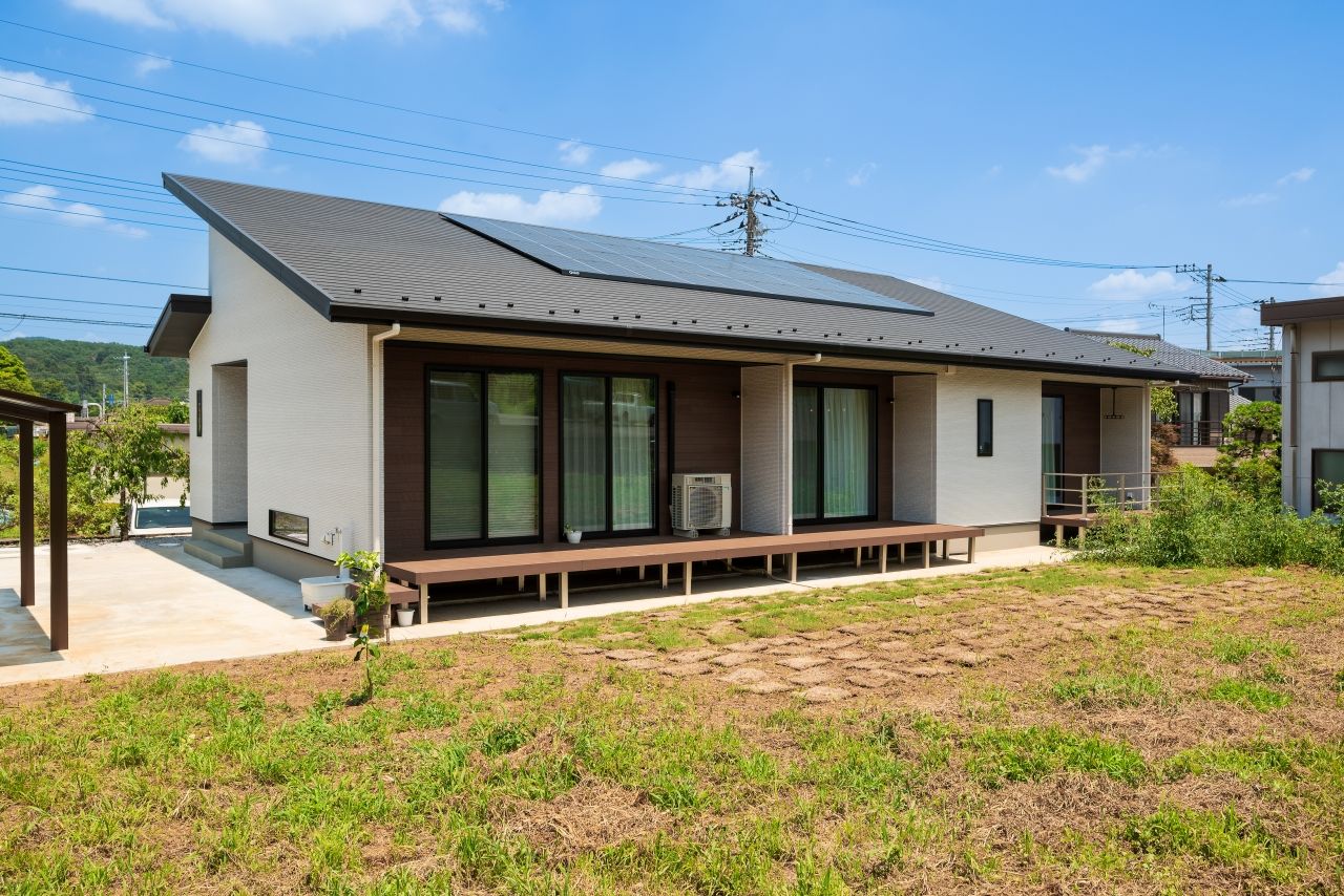 【SUUMO】 【2000万円台/30坪台/平屋/間取り図】夏の陽を遮り風を招く平屋。エアコンに頼らないパッシブデザインの家 - 近藤建設 ...