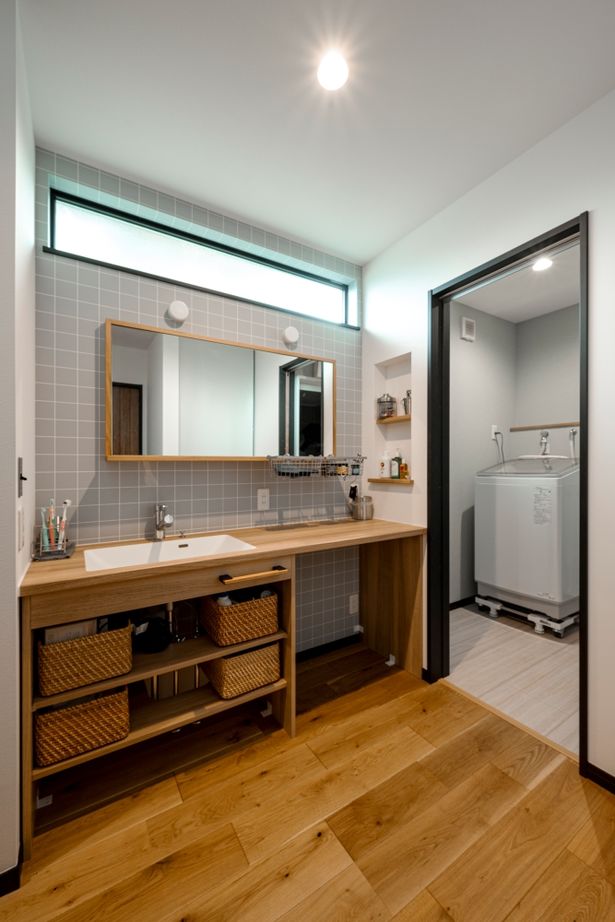 近藤建設 【平屋/2000万円台/30坪/間取り図】建築士の提案に感動。土間玄関と繋がるリビングとスキップフロアの家。の建築実例画像12