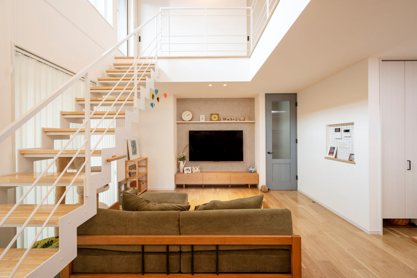 近藤建設 【2000万円台/30坪台/吹き抜け/ヌック/間取り図】家にいる時間が快適で楽しい！大きなウッドデッキのある家の建築実例画像5