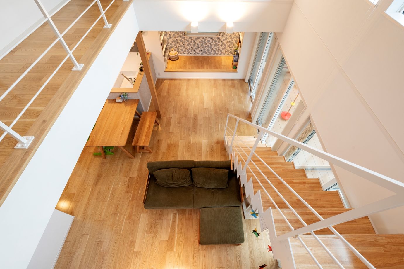 近藤建設 【2000万円台/30坪台/吹き抜け/ヌック/間取り図】家にいる時間が快適で楽しい！大きなウッドデッキのある家の建築実例画像11