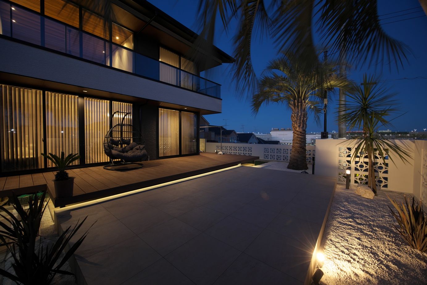 近藤建設 【4000万円～/60坪台/間取り図】7人家族が自然に集い各々でリラックス。南国リゾートホテルみたいな家。の建築実例画像5