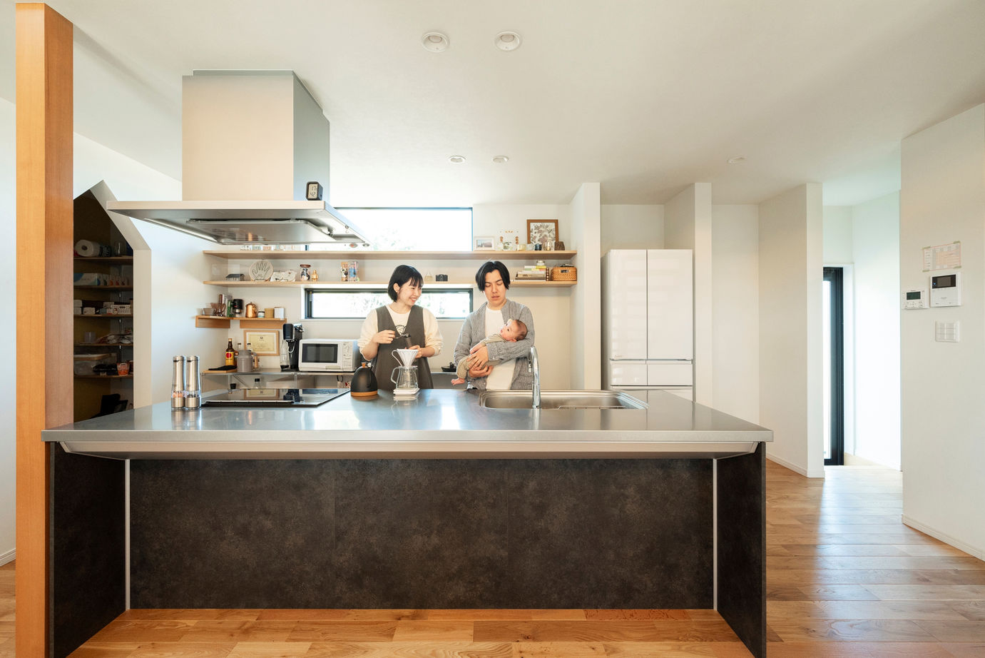 近藤建設 【2000万円台/30坪台/間取り図/薪ストーブ】コーヒー片手に自然を感じ、くつろぐ。まるで別荘のような家の建築実例画像4