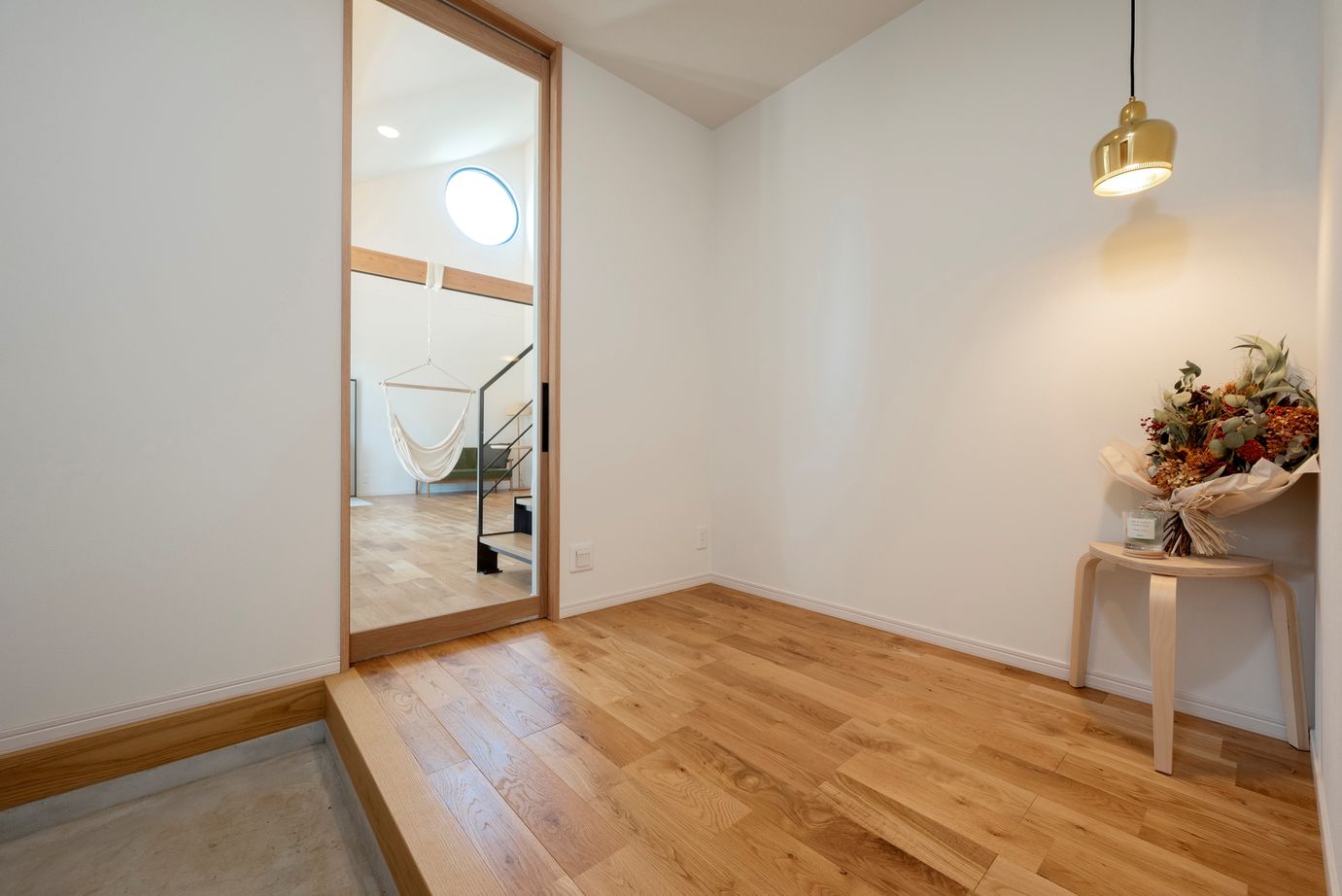 近藤建設 【2000万円台/30坪台/間取り図/薪ストーブ】コーヒー片手に自然を感じ、くつろぐ。まるで別荘のような家の建築実例画像14